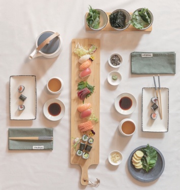 Logo trade corporate gift photo of: Ukiyo 3pc serving bowl set with bamboo tray