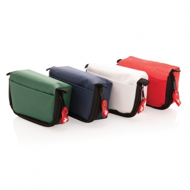 Logo trade promotional giveaways picture of: First aid set in pouch