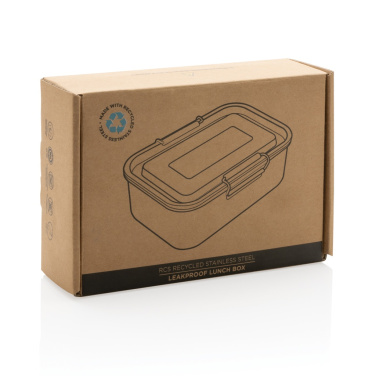 Logotrade promotional item image of: RCS Recycled stainless steel leakproof lunch box