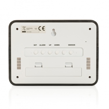 Logo trade promotional product photo of: Grundig weatherstation alarm and calendar