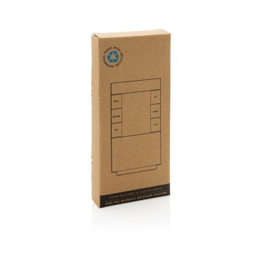 Logo trade promotional giveaways picture of: Utah RCS rplastic and bamboo weather station