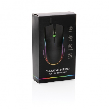 Logo trade promotional gifts picture of: RGB gaming mouse