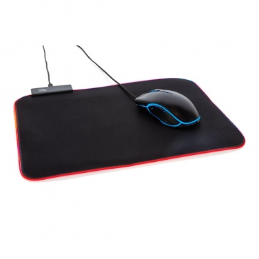 Logotrade promotional giveaway image of: RGB gaming mousepad
