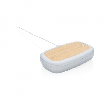 Logotrade promotional products photo of: Rena UV-C steriliser box with 5W wireless charger