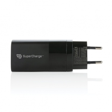 Logotrade corporate gift image of: Philips 65W ultra fast PD 3-port USB wall charger