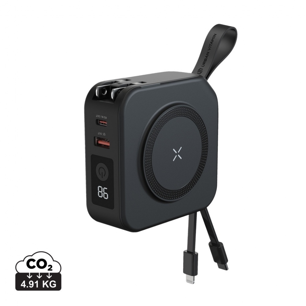 Logo trade corporate gifts image of: Urban Vitamin Saratoga 5 in 1 universal charger