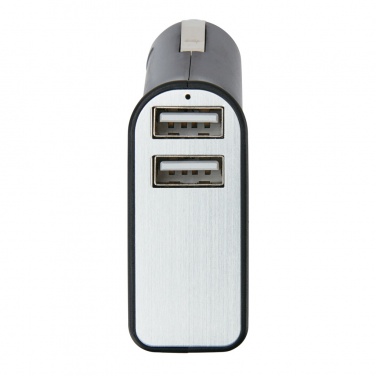 Logotrade business gift image of: Dual port car charger with belt cutter and hammer