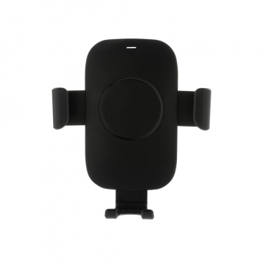 Logotrade promotional giveaways photo of: RCS recycled plastic 10W wireless charging car holder
