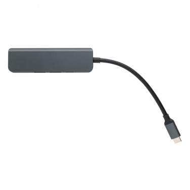Logotrade promotional giveaway picture of: Terra RCS recycled aluminum hub with HDMI input