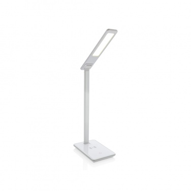 Logo trade promotional merchandise picture of: 5W Wireless Charging Desk Lamp