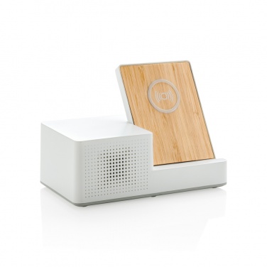 Logotrade corporate gift image of: Ontario 5W wireless charger with speaker