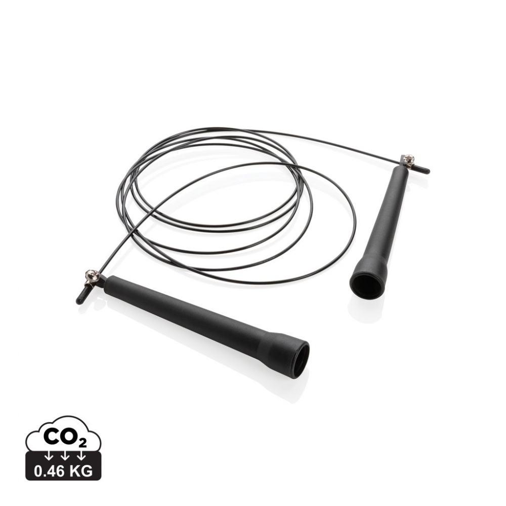 Logo trade corporate gifts image of: Adjustable jump rope in pouch