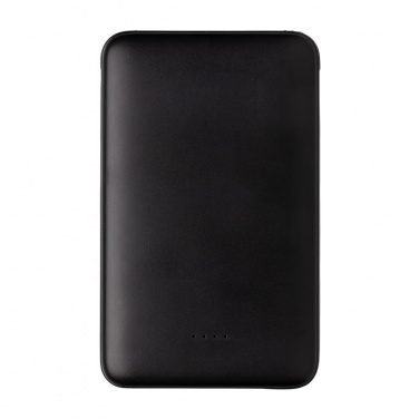 Logo trade promotional product photo of: 5.000 mAh Pocket Powerbank with integrated cables