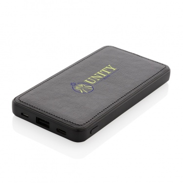Logo trade promotional giveaways picture of: Tusca 10.000 mAh PU powerbank
