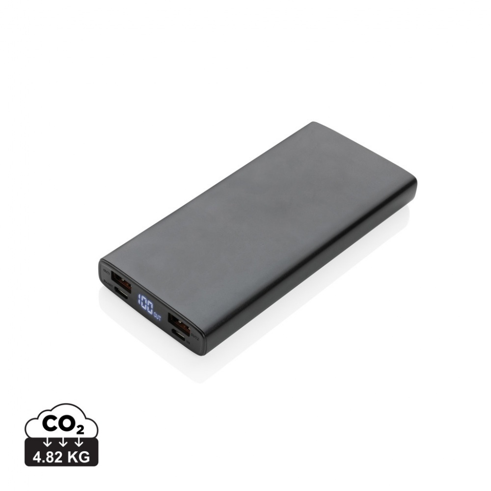 Logotrade advertising product image of: Aluminium 18W 10.000 mAh PD Powerbank