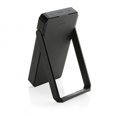 Logo trade corporate gifts image of: Skywave RCS recycled plastic solar powerbank 10000 mAh