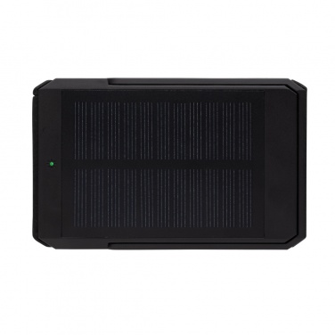 Logotrade promotional item image of: Skywave RCS rplastic solar powerbank 5000 mAh 10W wireless