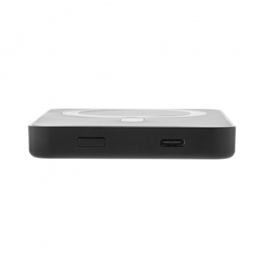 Logotrade promotional gift picture of: Magnetix RCS recycled plastic 5000 mah magnetic powerbank