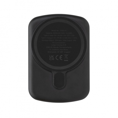 Logo trade corporate gifts picture of: MagBoost RCS recycled plastic 5000 mah magnetic powerbank