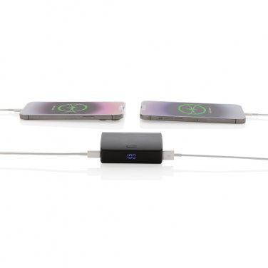Logotrade promotional item image of: FlashCharge RCS rplastic 10000 mah fast charge powerbank