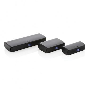 Logo trade business gifts image of: FlashCharge RCS rplastic 20000 mah fast charge powerbank