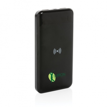 Logotrade promotional merchandise picture of: RCS standard recycled plastic wireless powerbank