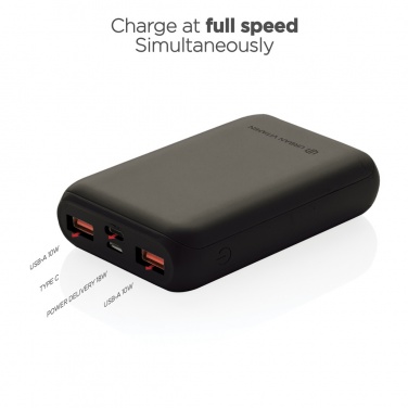 Logotrade promotional product picture of: Urban Vitamin Alameda 10.000 mAh 18W PD powerbank