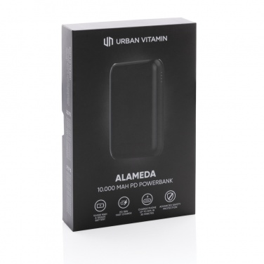 Logo trade advertising products picture of: Urban Vitamin Alameda 10.000 mAh 18W PD powerbank