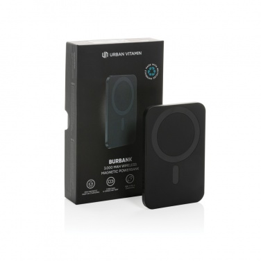 Logo trade promotional product photo of: Urban Vitamin Burbank RCS plastic/alu  3000 mah powerbank