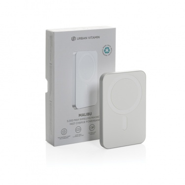 Logotrade promotional merchandise photo of: Urban Vitamin Malibu RCS plastic/alu 5000 mah powerbank