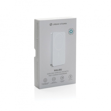Logotrade promotional items photo of: Urban Vitamin Malibu RCS plastic/alu 5000 mah powerbank