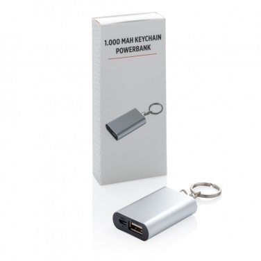 Logotrade advertising products photo of: 1.000 mAh keychain powerbank