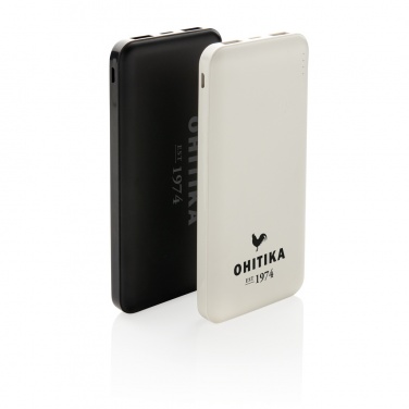 Logo trade advertising products image of: High Density 10.000 mAh Pocket Powerbank