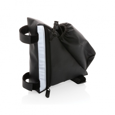 Logotrade business gift image of: PU high visibility bike frame bag with bottle holder