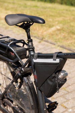 Logotrade corporate gift image of: PU high visibility bike frame bag with bottle holder