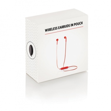 Logotrade corporate gift picture of: Wireless earbuds in pouch