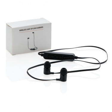 Logotrade corporate gifts photo of: Light up logo wireless earbuds