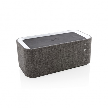 Logo trade promotional item photo of: Vogue wireless charging speaker