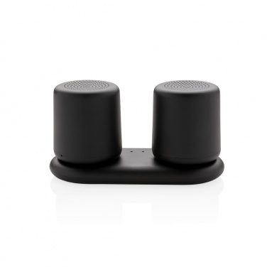 Logo trade promotional giveaway photo of: Double induction charging speaker