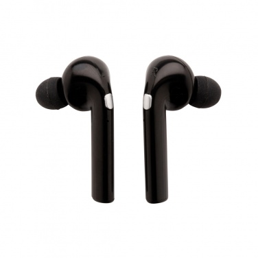 Logo trade advertising product photo of: Liberty wireless earbuds in charging case