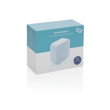 Logotrade promotional giveaway image of: 3W antimicrobial wireless speaker