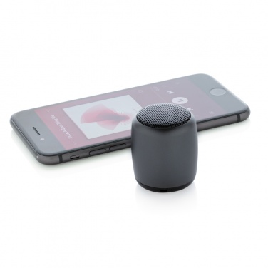 Logotrade promotional items photo of: Mini aluminium wireless speaker