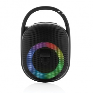 Logotrade advertising product picture of: RCS recycled plastic Lightboom 5W Clip speaker