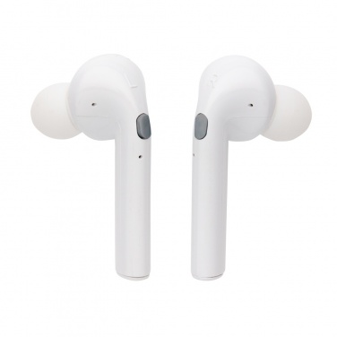 Logo trade promotional merchandise picture of: Liberty TWS earbuds with 5.000 mAh powerbank