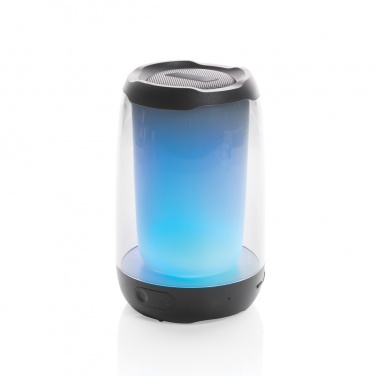 Logo trade advertising product photo of: RCS recycled plastic Lightboom 5W speaker