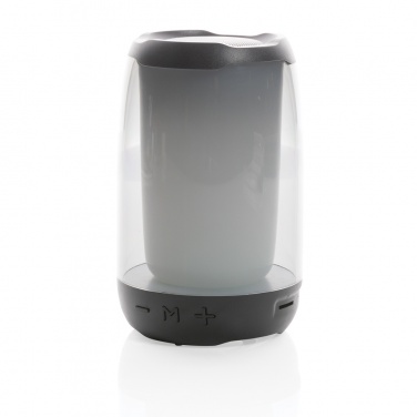 Logotrade promotional product picture of: RCS recycled plastic Lightboom 5W speaker