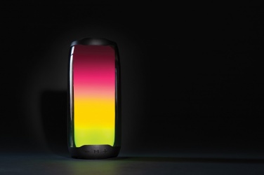 Logotrade corporate gift image of: RCS recycled plastic Lightboom 10W speaker