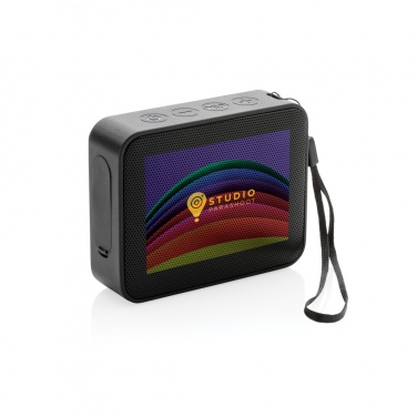 Logo trade promotional gift photo of: Urban Vitamin Vallejo RCS rplastic 3W speaker IPX 7