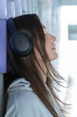 Logo trade corporate gifts image of: Urban Vitamin Palo Alto RCS rplastic headphone