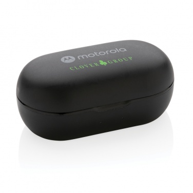 Logo trade advertising products image of: Motorola IPX5 TWS MOTO buds 85